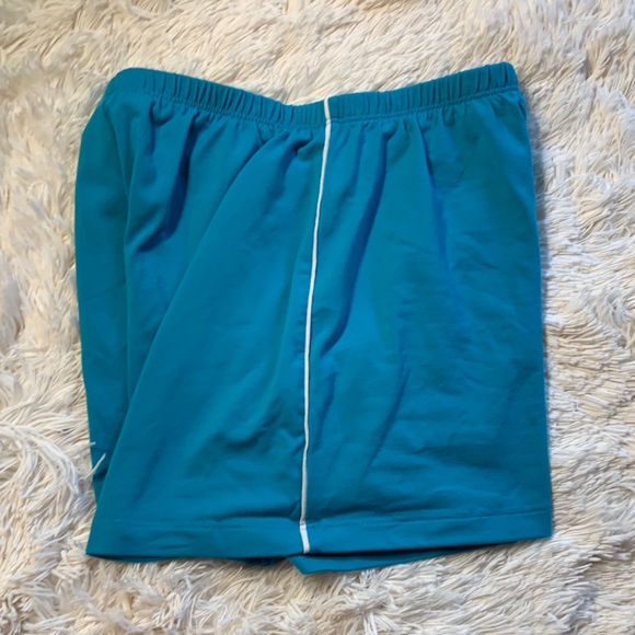 NIKE Athletic Shorts - Blue and White - Size Small - Picture 2 of 5